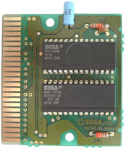 Example of game with 315-5208 chip
