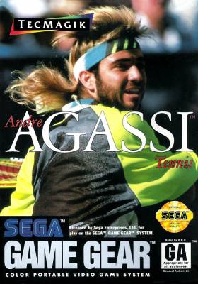 Andre Agassi Tennis -  US -  Front