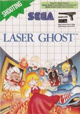 Laser Ghost -  EU -  Sticker