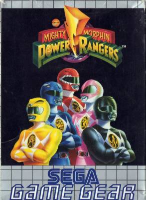 Mighty Morphin Power Rangers -  EU -  Front