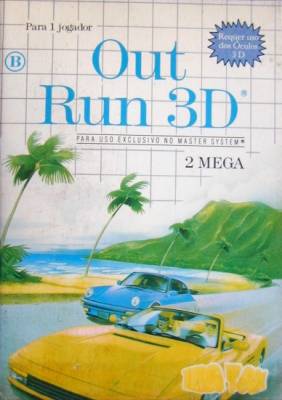 Out Run 3D -  BR -  Front