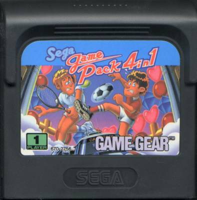 Sega Game Pack 4 In 1 -  EU -  Cartridge