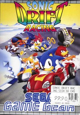 Sonic Drift 2 -  Sonic Drift Racing -  EU -  Front