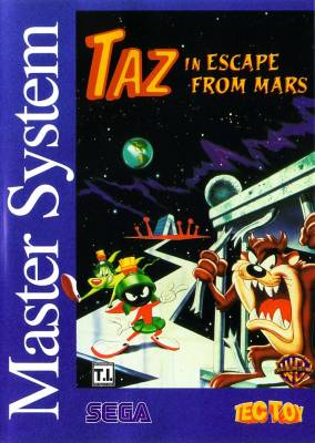 Taz in Escape From Mars -  BR -  B