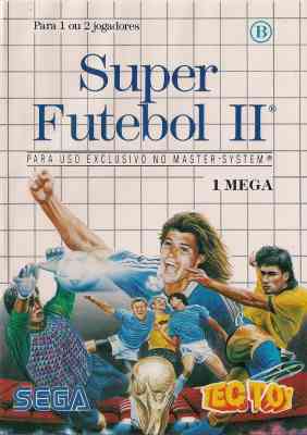 World Cup Italia 90 -  BR -  Super Futebol II -  Sega Logo