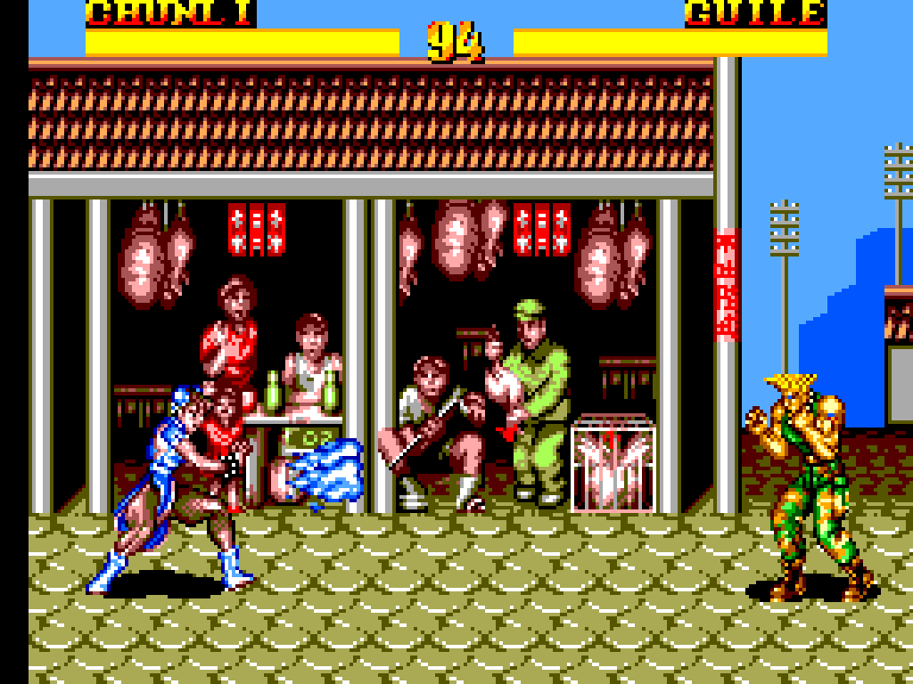 Street Fighter II Turbo (Arcade) Ryu run-through (60FPS) 