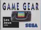 Sega -  Game Gear Les Jeux 1993