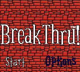 BreakThru para GameGear, otro unreleased liberado